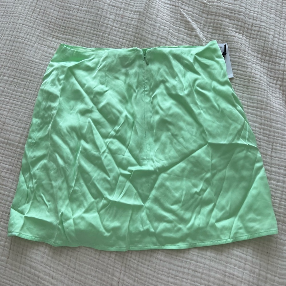 Aritzia Sunday Best Tatiana Lime Skirt - Picture 4 of 4